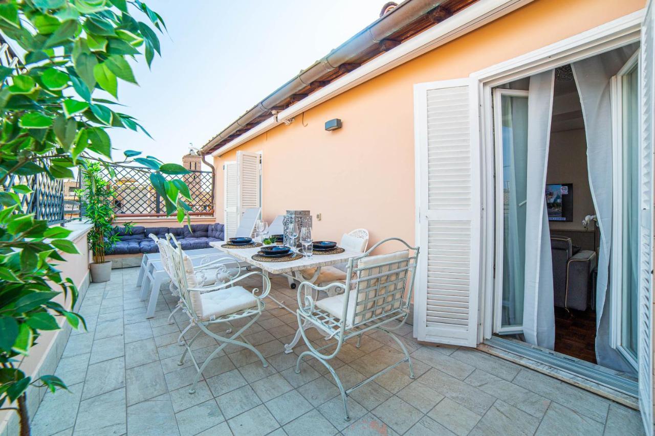 Luxury Top Floor In Trastevere Roma Dış mekan fotoğraf