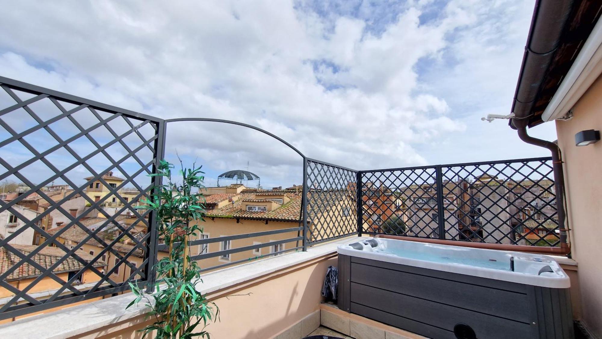 Luxury Top Floor In Trastevere Roma Dış mekan fotoğraf